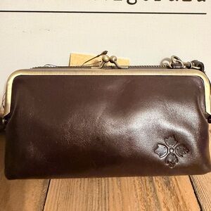 NWT Patricia Nash KISSLOCK + wallet crossbody